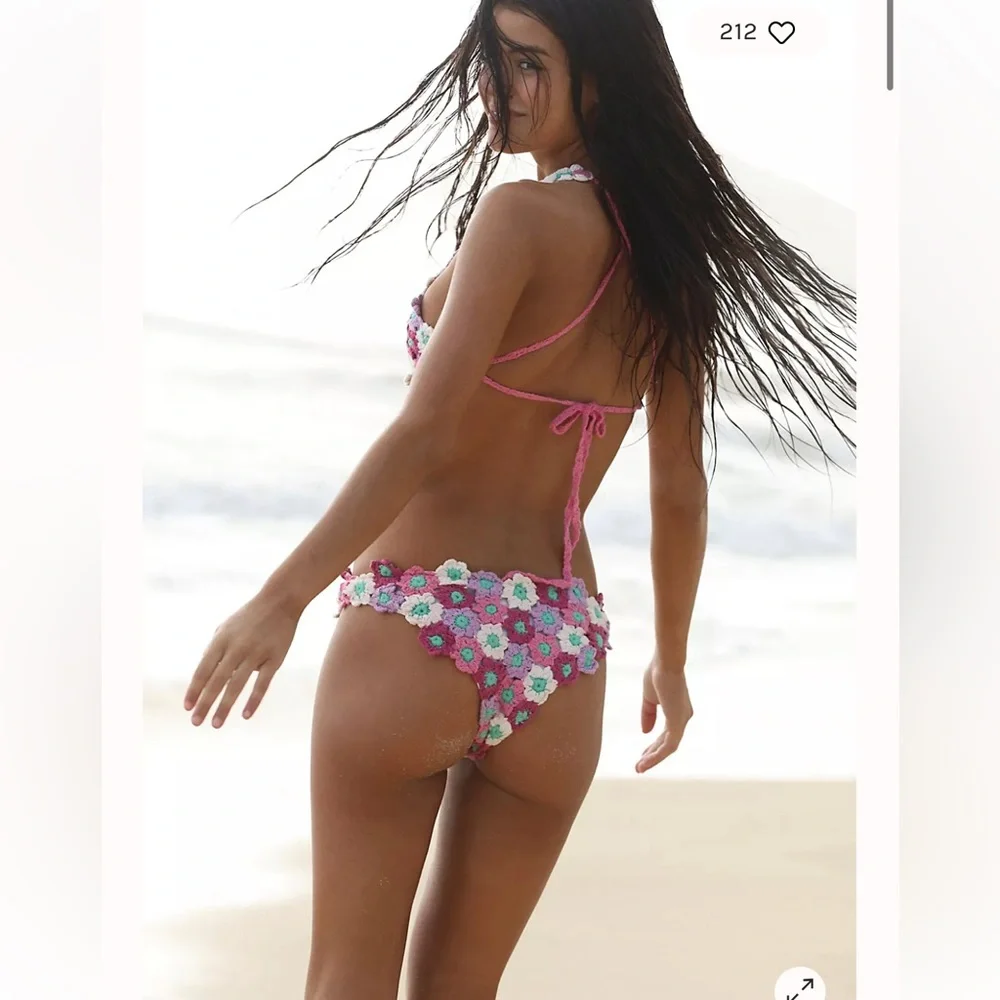 New Beach Riot Crochet Bikini Set - Picture 6 of 8